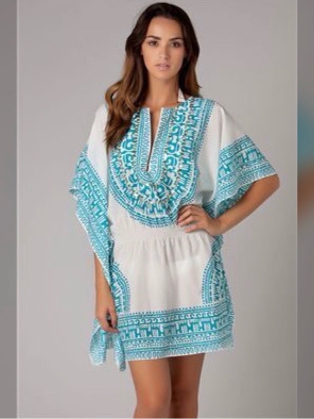 - Trina Turk - Shangri La Kaftan Swim Cover Up